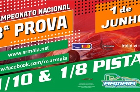 3ª Prova do Campeonato Nacional 1/8 e 1/10 200